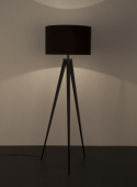 Lampa podłogowa TRIPOD czarna Zuiver