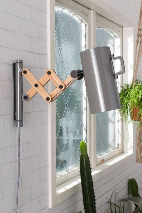 Lampa ścienna FLEX harmonijka regulowana szara ZUIVER Lampa ścienna FLEX harmonijka regulowana szara ZUIVER
