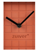 OUTLET Zegar CUTE beton czerwony ZUIVER