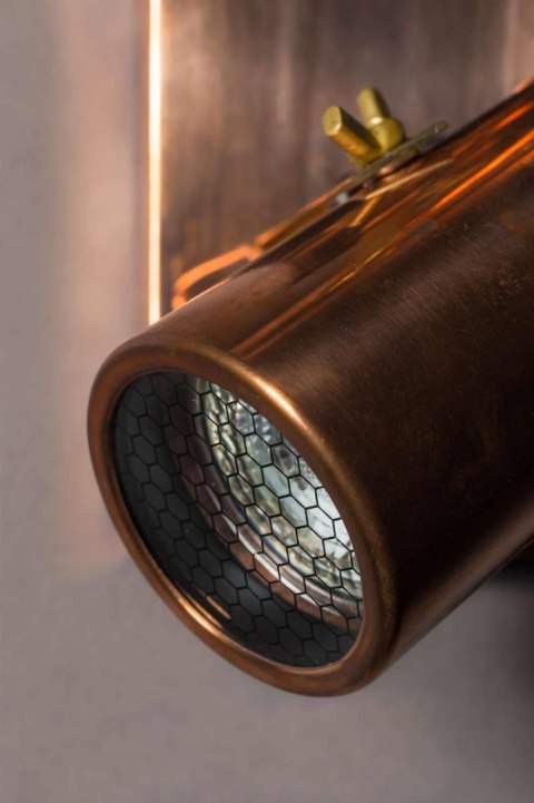 Kinkiet punktowy lampa ścienna SCOPE 2 DTW miedziana DUTCHBONE Kinkiet punktowy lampa ścienna SCOPE 2 DTW miedziana DUTCHBONE