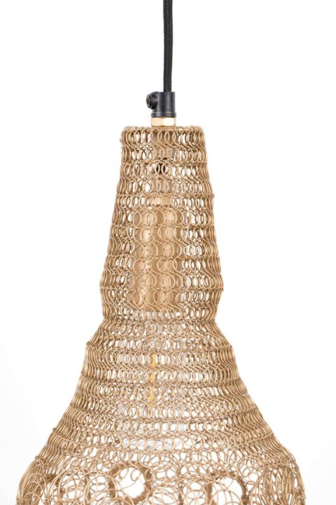 Lampa ścienna kinkiet ALEN metal złota boho vintage WHITE LABEL LIVING Lampa ścienna kinkiet ALEN metal złota boho vintage WHITE LABEL LIVING