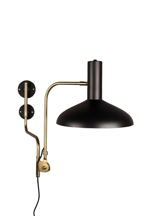Lampa ścienna kinkiet DEVI czarna regulowana DUTCHBONE Lampa ścienna kinkiet DEVI czarna regulowana DUTCHBONE