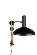 Lampa ścienna kinkiet DEVI czarna regulowana DUTCHBONE
