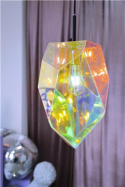 Lampa wisząca DIAMOND DEAR diament holograficzna BOLD MONKEY