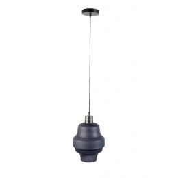 Lampa wisząca ROSE szkło grafit antracyt vintage DUTCHBONE