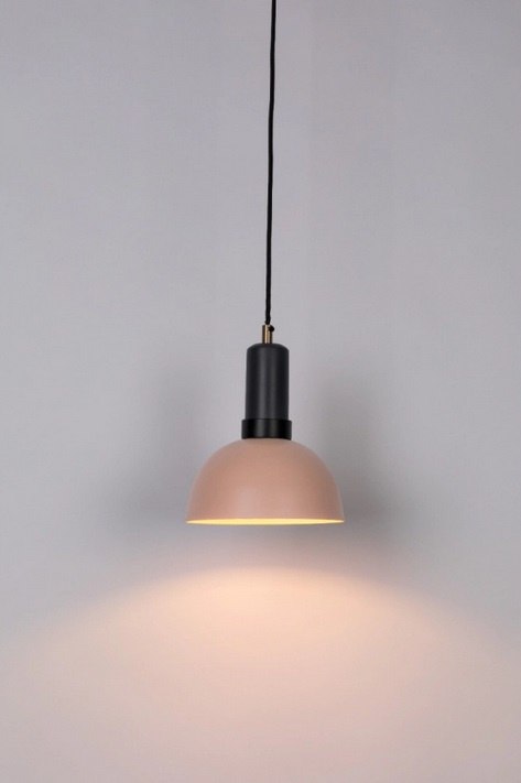 Lampa wisząca CHARLIE szaro rożowa metal ZUIVER Lampa wisząca CHARLIE szaro rożowa metal ZUIVER