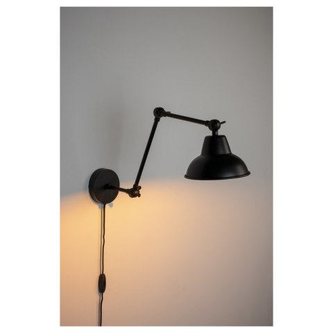 OUTLET Lampa ścienna XAVI vintage industrial loft czarna ZUIVER OUTLET Lampa ścienna XAVI vintage industrial loft czarna ZUIVER