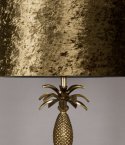 Lampa podłogowa PINA złota ananas elegancka nowoczesna DUTCHBONE