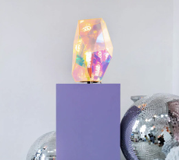 Lampa stołowa holograficzna DIAMOND DEAR diament holo BOLD MONKEY