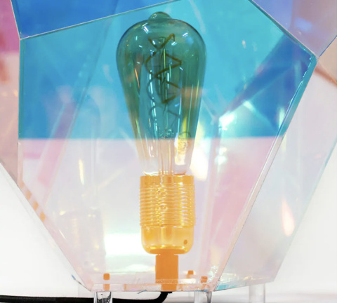 Lampa stołowa holograficzna DIAMOND DEAR diament holo BOLD MONKEY Lampa stołowa holograficzna DIAMOND DEAR diament holo BOLD MONKEY