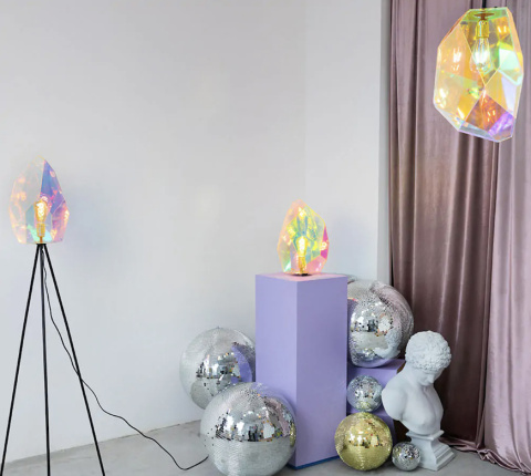 Lampa stołowa holograficzna DIAMOND DEAR diament holo BOLD MONKEY Lampa stołowa holograficzna DIAMOND DEAR diament holo BOLD MONKEY
