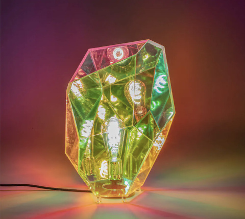 Lampa stołowa holograficzna DIAMOND DEAR diament holo BOLD MONKEY Lampa stołowa holograficzna DIAMOND DEAR diament holo BOLD MONKEY