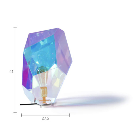 Lampa stołowa holograficzna DIAMOND DEAR diament holo BOLD MONKEY Lampa stołowa holograficzna DIAMOND DEAR diament holo BOLD MONKEY