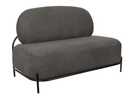 OUTLET Sofa tapicerowana 2-osobowa POLLY szara skandynawski styl ZUIVER