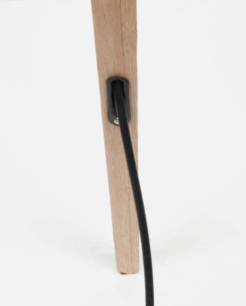 OUTLET Lampa podłogowa TRIPOD WOOD czarna elegancka skandynawski styl ZUIVER OUTLET Lampa podłogowa TRIPOD WOOD czarna elegancka skandynawski styl ZUIVER